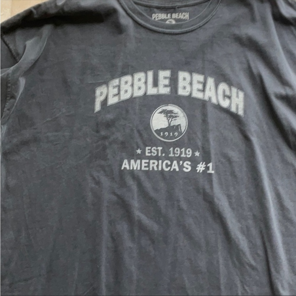 PebbleBeach T shirt Grey